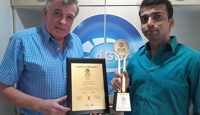 Winner of the India 5000 Best MSME Award 2017