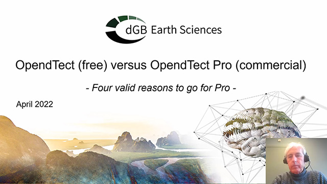 OpendTect vs OpendTect Pro